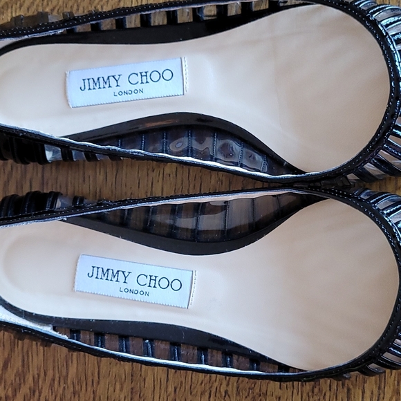 JIMMY CHOO ROMY PATENT LEATHER FLATS! - Picture 6 of 16